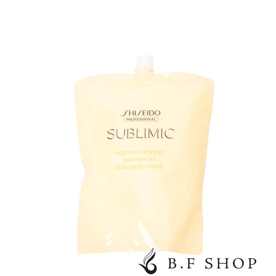 サブリミック　アクアインテンシブ　シャンプー＆トリートメント（W） 1800ml 資生堂 サブリミック アクアインテンシブ シャンプー 1800ml レフィル