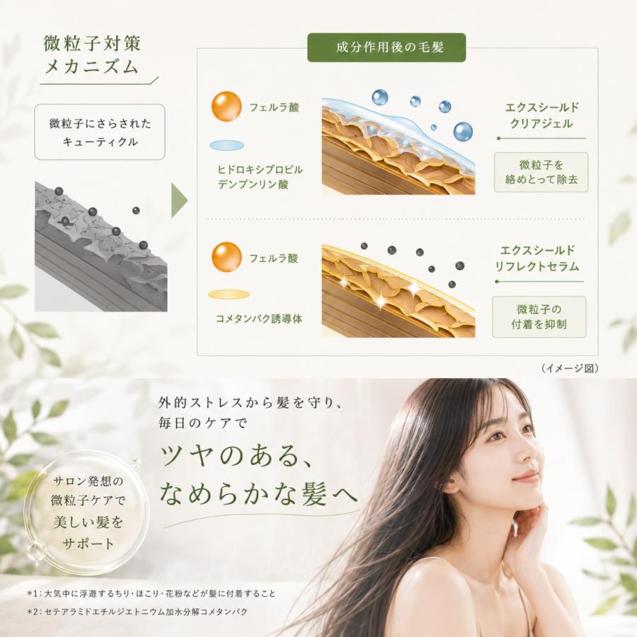 ミルボン オージュア エクスシールド クリアジェル 120g ヘア