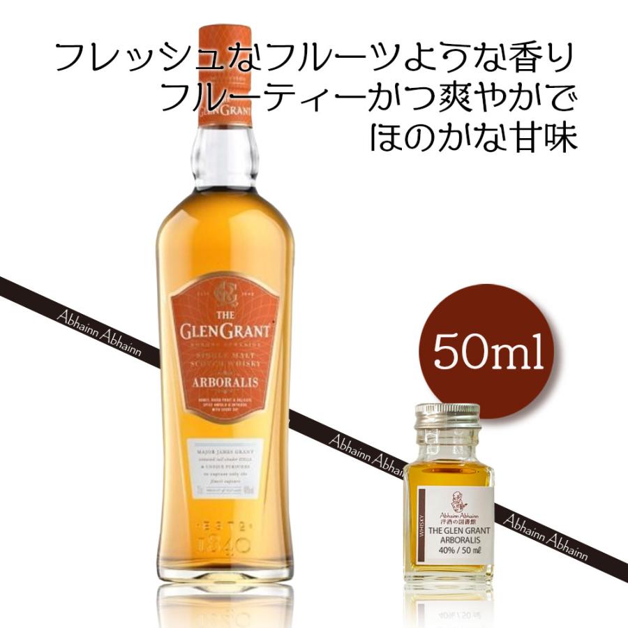 1本から 選べる ミニボトル ウイスキー グレングラント アルボラリス