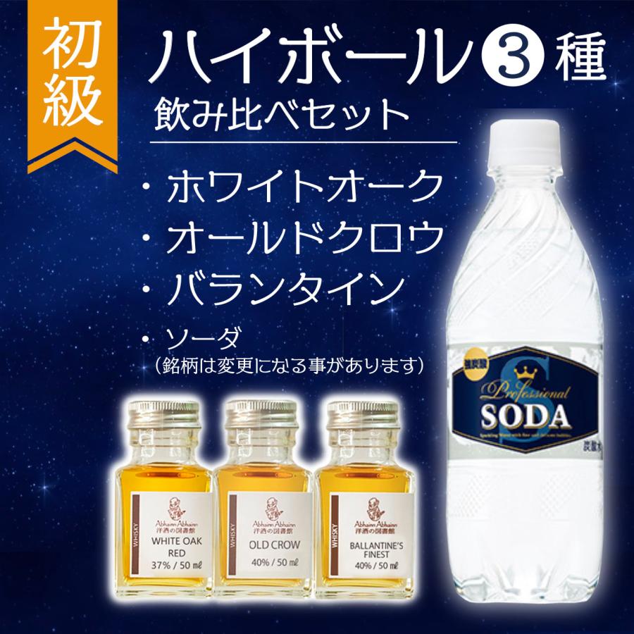 特価 3種 ウィスキー 家飲み 宅飲み お手軽 BAR体験 初級者 ハイボール