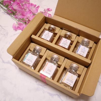 送料無料 6種の蒸留酒飲み比べセット 50ml×6本 洋酒初心者に