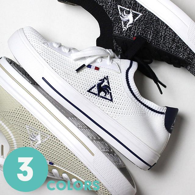 15 Off ルコック スニーカー レディース テルナ バウンド フランスニット 全2色 Ql3pjc35 Le Coq Sportif 0703 Tlnbc3 Shoes Storeアビック 通販 Yahoo ショッピング