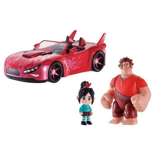 シュガーラッシュ:オンライン ラルフ&ヴァネロペ レースカーセット ラルフとヴァネロペのフィギュアが付属 |  | 01