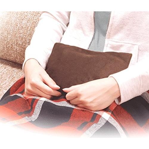 ハック 蓄熱充電式湯たんぽ ヌックホット ブラウン W23×D4.5×H17cm |  | 03