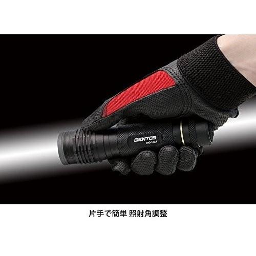 GENTOS USB充電式 LED懐中電灯 高出力トーチライト 明るさ400ルーメン/実用点灯6時間 | GENTOS | 01