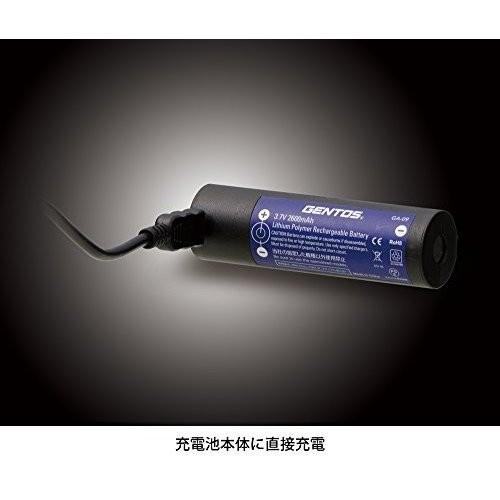 GENTOS USB充電式 LED懐中電灯 高出力トーチライト 明るさ400ルーメン/実用点灯6時間 | GENTOS | 02