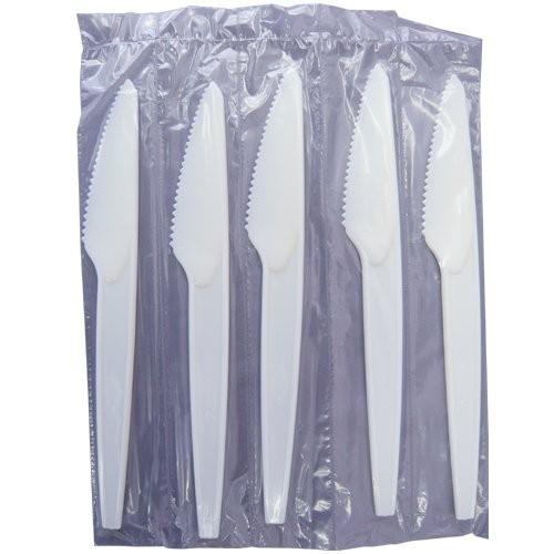 個包装 使い捨て ナイフ 袋入 50本入り 保管に便利 江戸川物産 |  | 01