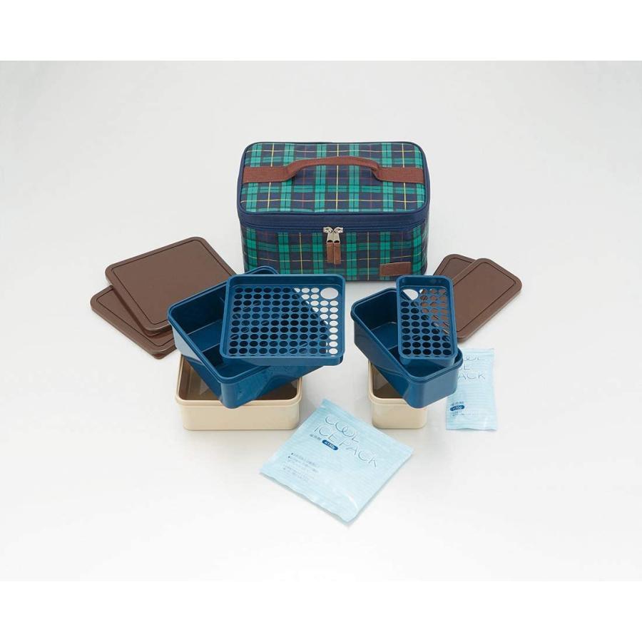 大型 行楽弁当箱 保冷バッグ2個付 大1小1保冷剤 トラディションマインド  日本製 KCPC4SKATER　スケーター社 |  | 01