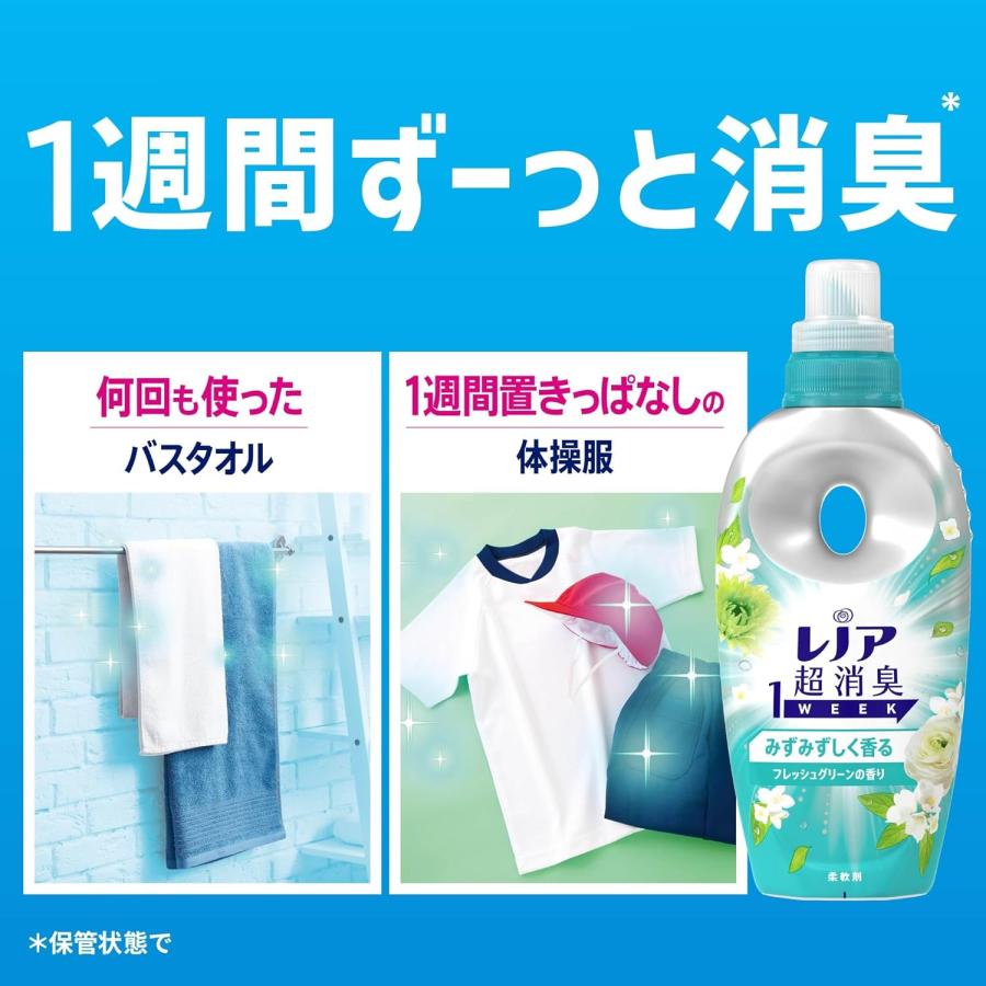 レノア超消臭1WEEK レノア フレッシュグリーンの香り 1900ml 2個セット