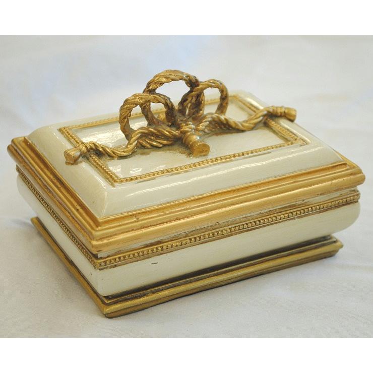 ボックス BOX 宝箱 リボン取っ手BOX 小物入れ スモールボックス 雑貨