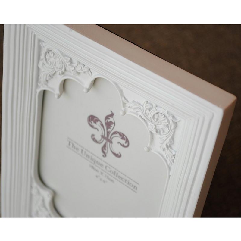 写真立て おしゃれ 白 ホワイト フォトフレーム クラシック 1383133WH