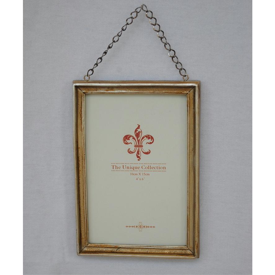 フォトフレーム 壁掛けフォトフレーム 写真額 おしゃれ 縦掛け 壁掛け シンプル はがきサイズ 吊るす シルバー インテリア シャビーシック フレンチ M 照明 雑貨 アビヤント Yahoo 店 通販 Yahoo ショッピング