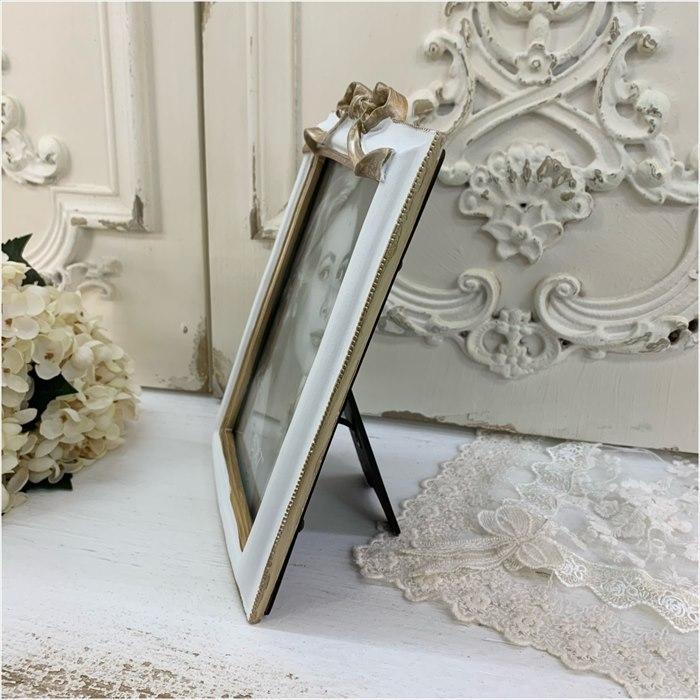 フォトフレーム 写真立て 大型 リボンフォトフレーム アンティーク調