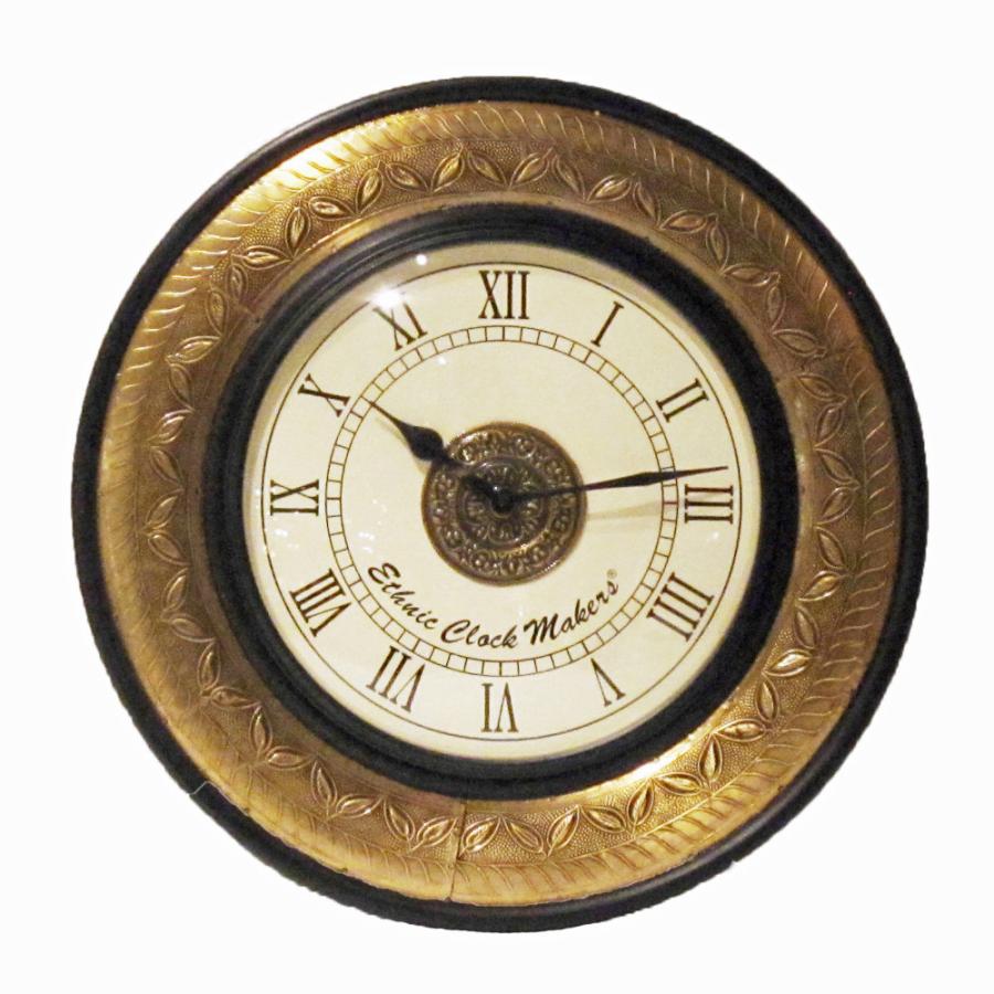 時計 壁掛け時計 掛時計 オシャレ おしゃれ ウォールクロック ウォール クロック 丸型時計 EthnicClockMakerts ...