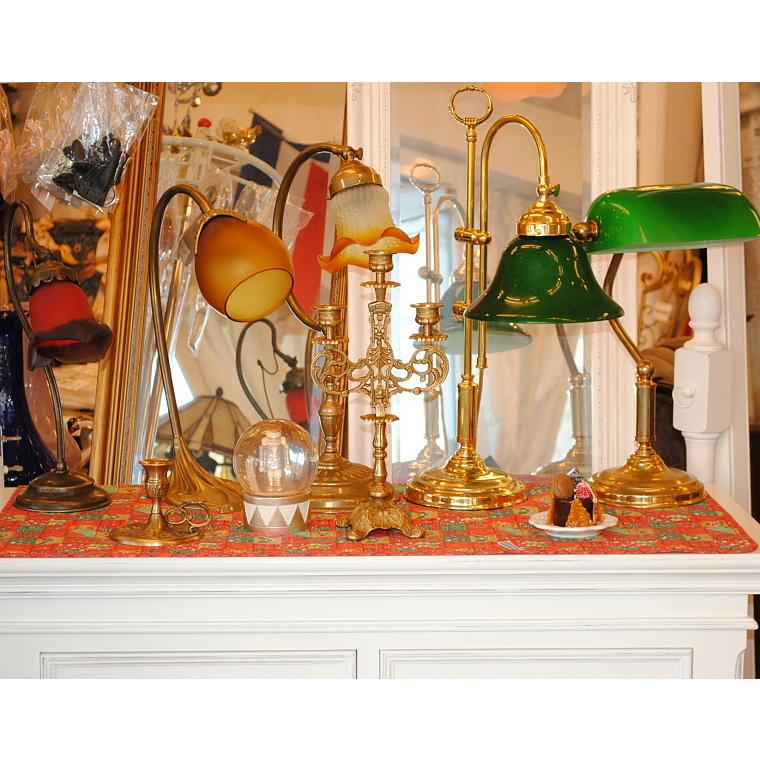 ブラス製 3灯キャンドルホルダー