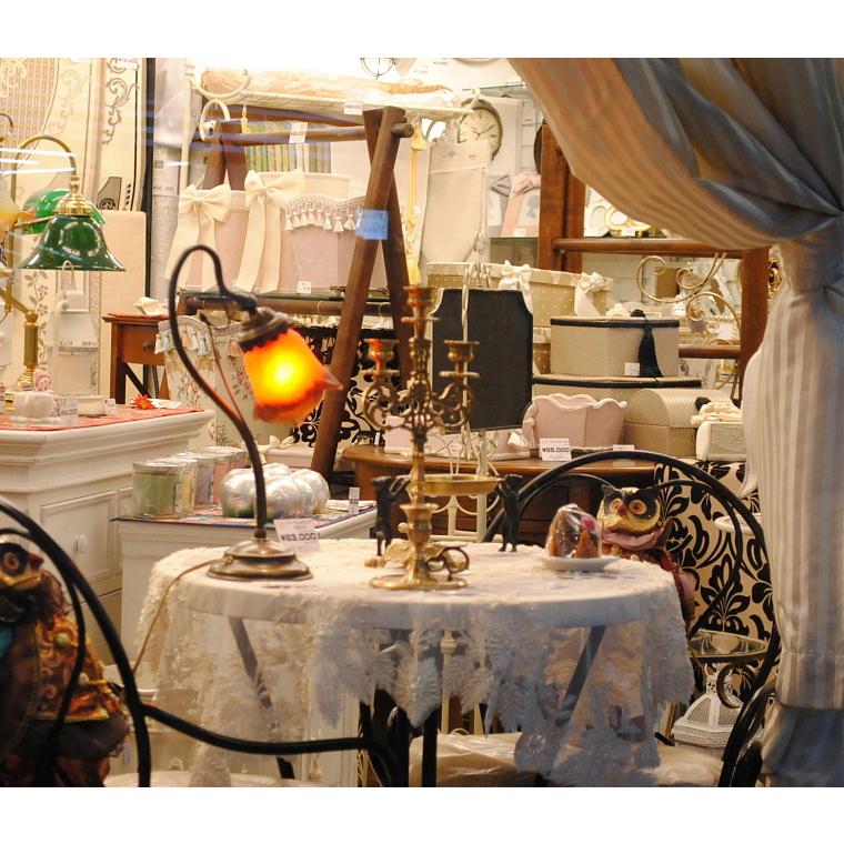 ブラス製 3灯キャンドルホルダー