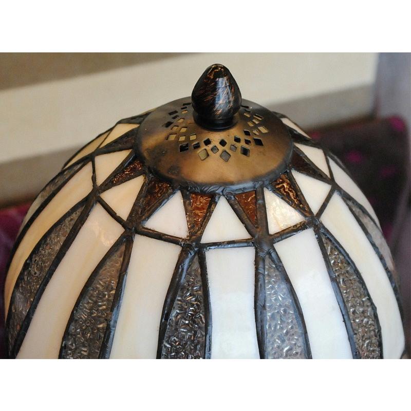 輸入雑貨 ティファニースタイル エレガント 丸型ステンドグラス