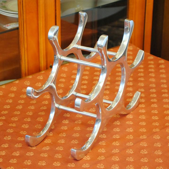 ワインホルダー ワインラック 6本収納 WINERACK アルミダイキャスト