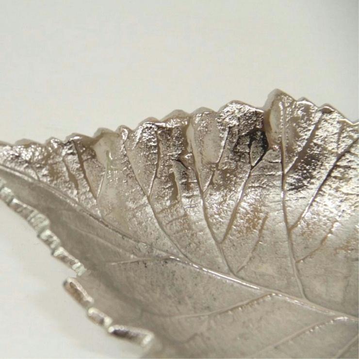 葉皿 バーチ リーフプレート プレート 銀 雑貨 インテリア雑貨 小物