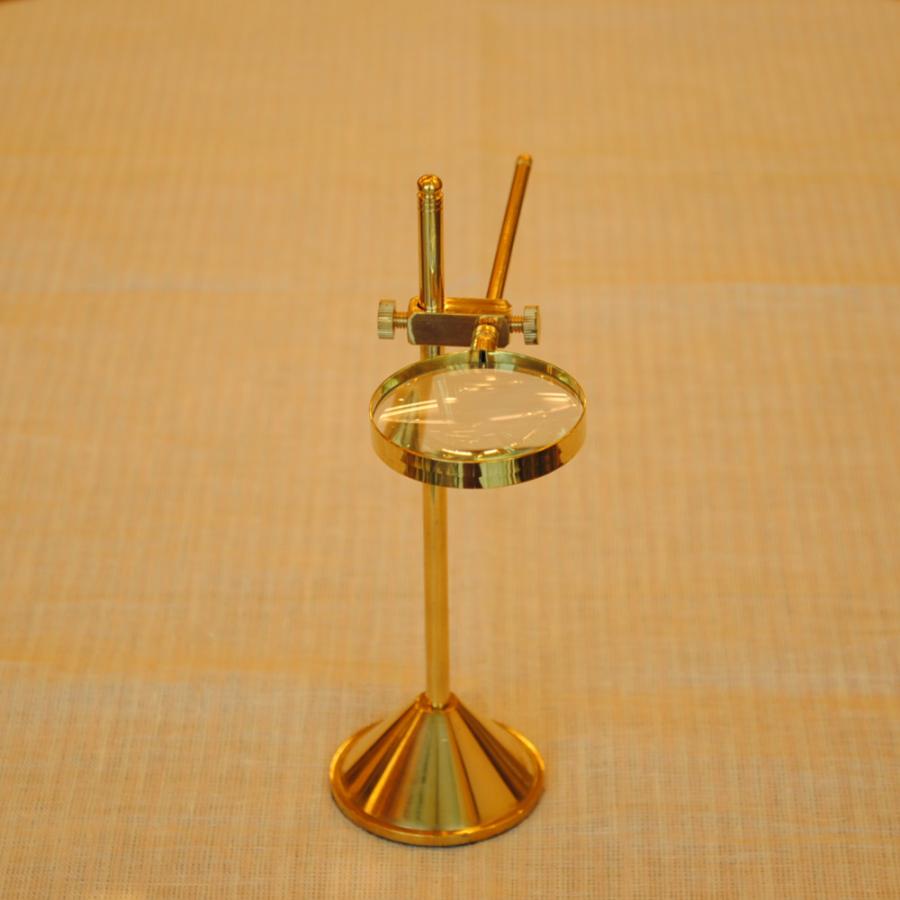 米国製アンティーク鋳物製☆卓上ルーペ☆アイアン☆拡大鏡