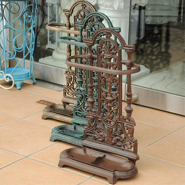 傘立て クラシック アンティーク オシャレ ブラウン 茶 アンブレラ