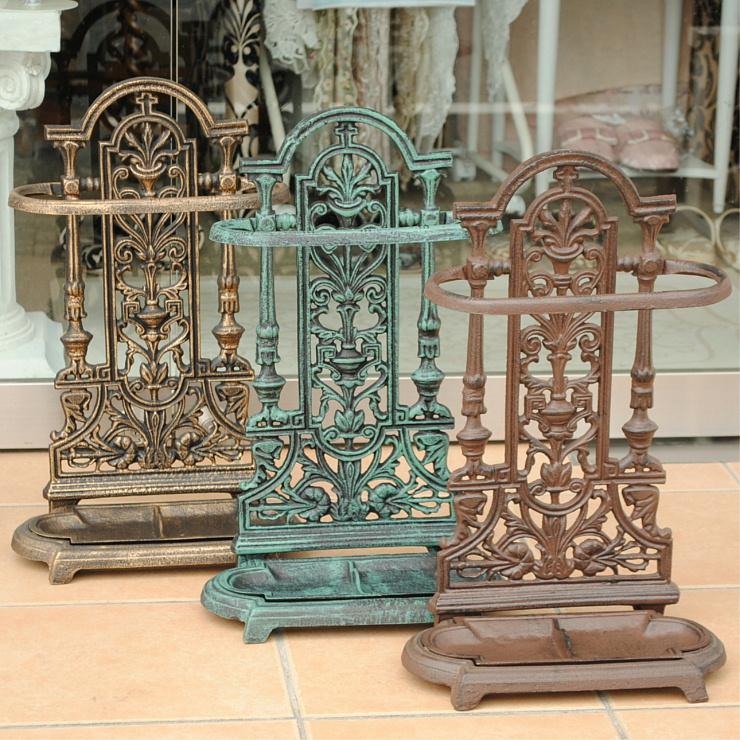 傘立て アイアン クラシック ブラウン アンティーク 7383002 傘立て クラシック アンティーク オシャレ ブラウン 茶 アンブレラ