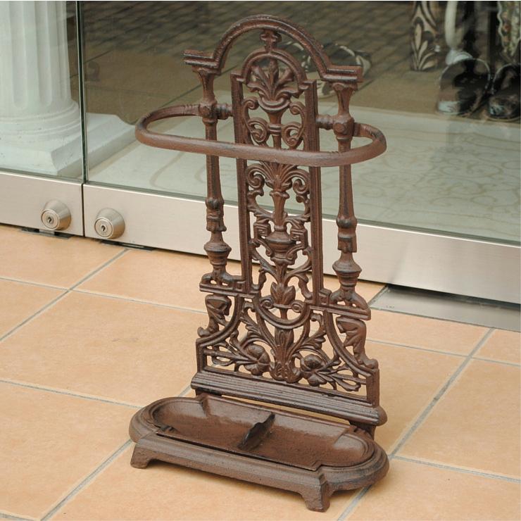 傘立て クラシック アンティーク オシャレ ブラウン 茶 アンブレラ