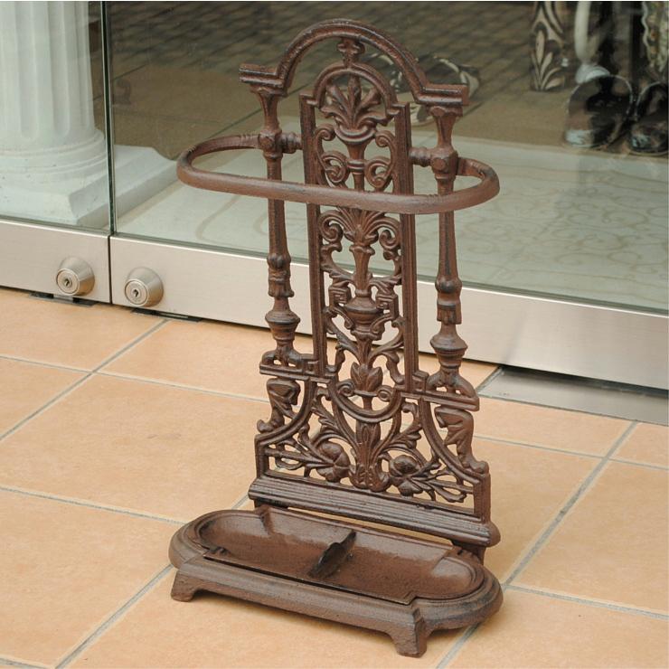 傘立て クラシック アンティーク オシャレ ブラウン 茶 アンブレラ