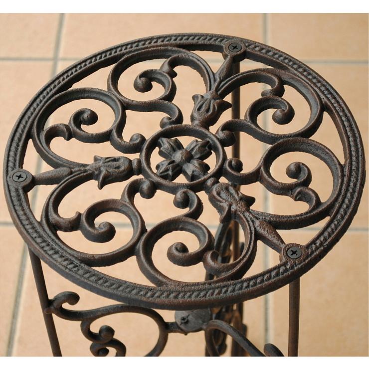 花台 プランタースタンド 鋳造鉄 鋳造 アイアン 高さ50 プランター