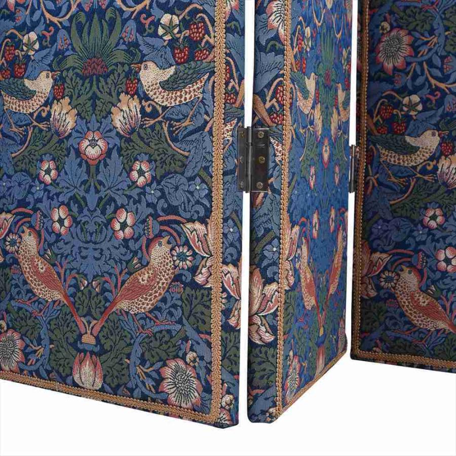 ゆり様❤️専用　ブライス　磨りガラス風加工　仕切りリバーシブル　パーテーション スクリーン 間仕切り パーテーション 衝立 ウイリアムモリス