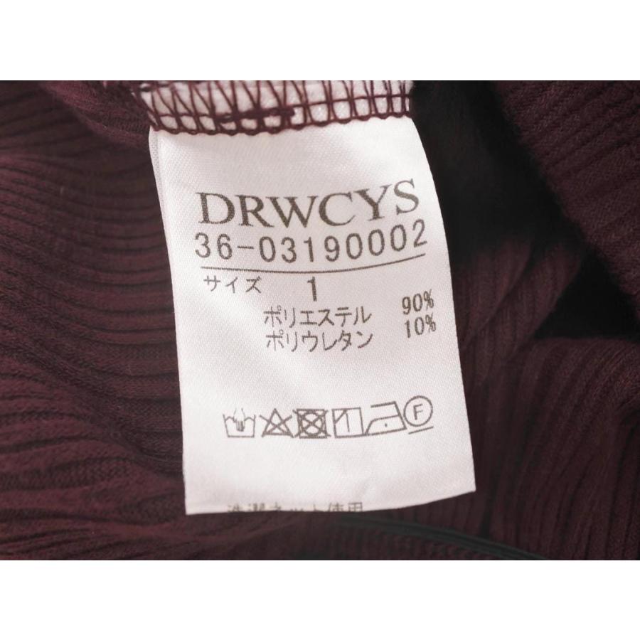 DRWCYS ドロシーズ リボン ノースリーブ カットソー size1/ボルドー ◇■ ☆ dkb3 レディース｜abj｜05