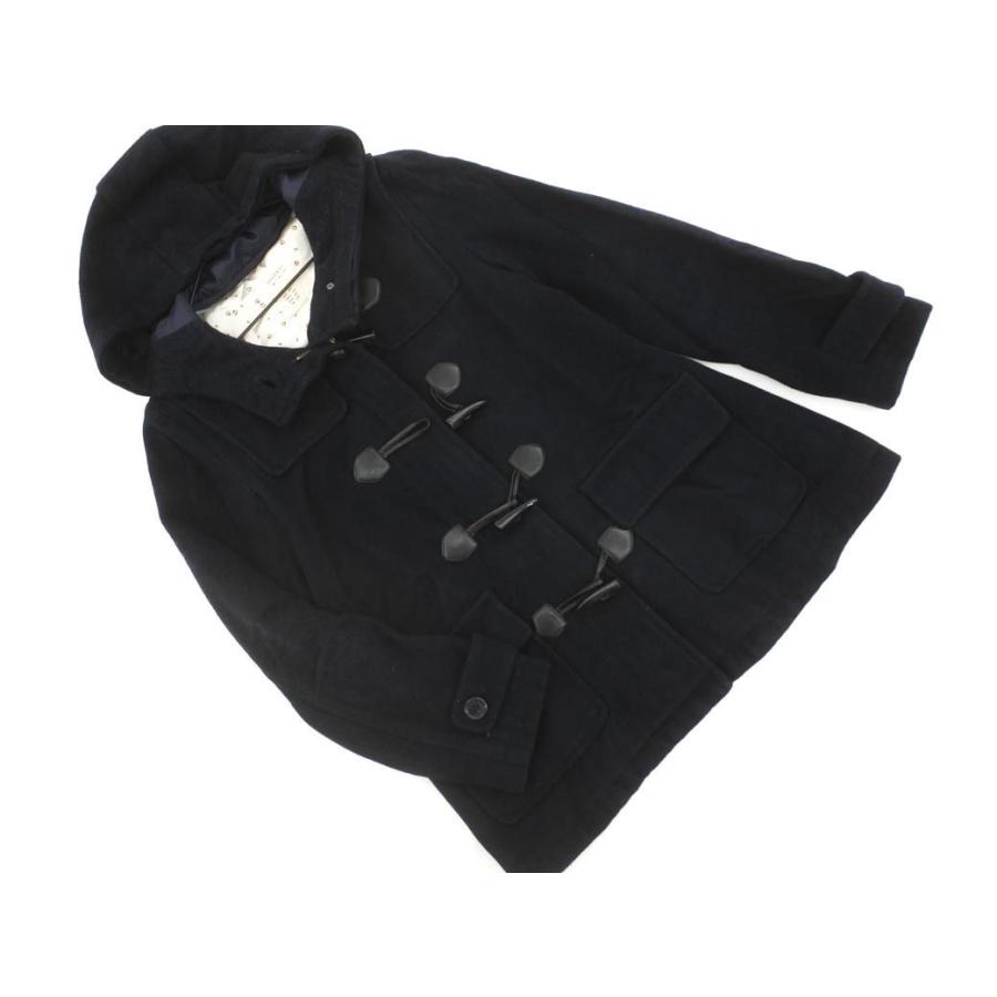 Pageboy ページボーイ ウール混 ダッフル コート Sizem 濃紺 Bkc9 Okbb2626 T ブランド古着ならabj 通販 Yahoo ショッピング