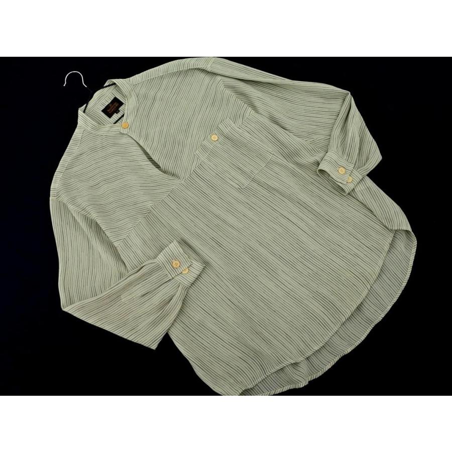 NAZARENO GABRIELLI ナザレノガブリエリ ストライプ ブラウス シャツ