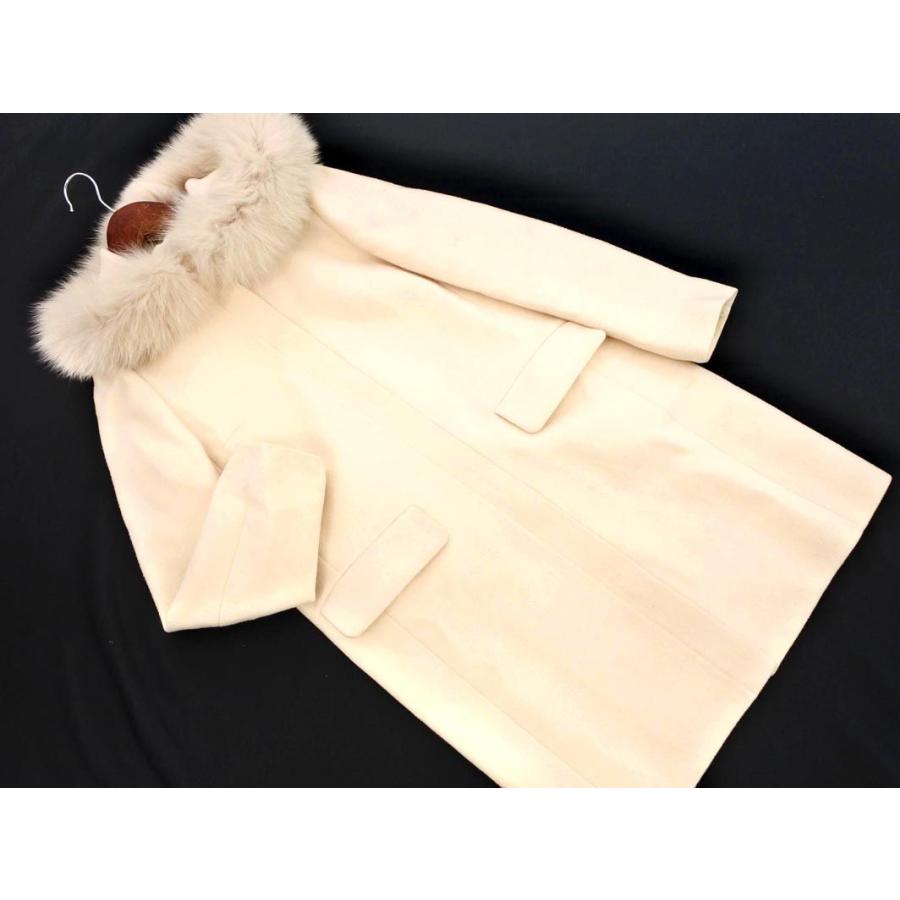 Apuweiser-riche アプワイザーリッシェ ウール100% 3WAY ファー付き  