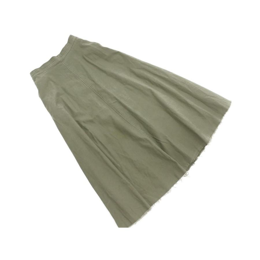 ネコポスOK BLENHEIM ブレンヘイム カットオフ ロング スカート sizeS  