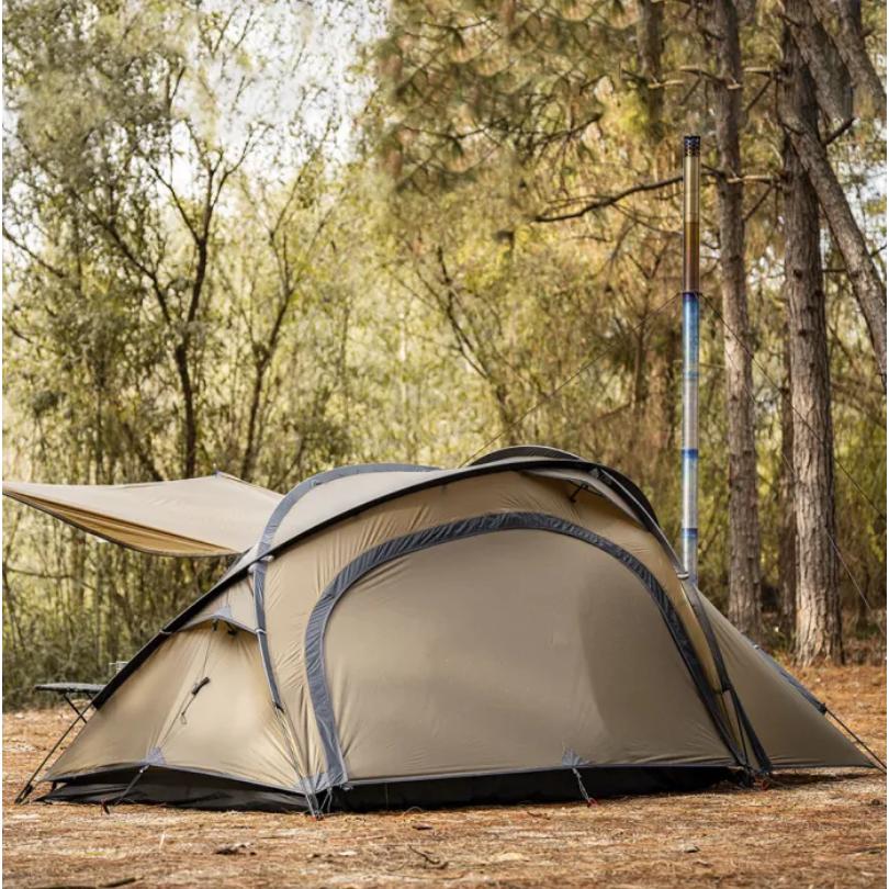 LEO 2 | 40D ドーム型テントテント|煙突ガード付き|1-2人用 美品 POMOLY LEO 2 ドーム型テント 煙突ガード付き 自立式テント