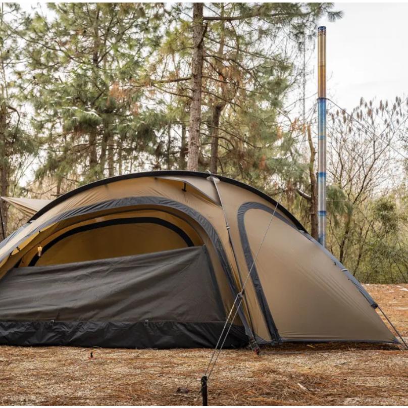 POMOLY LEO 2 ドーム型テント 煙突ガード付き 自立式テント