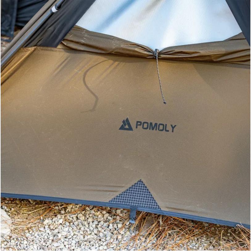 POMOLY LEO 2 ドーム型テント 煙突ガード付き 自立式テント