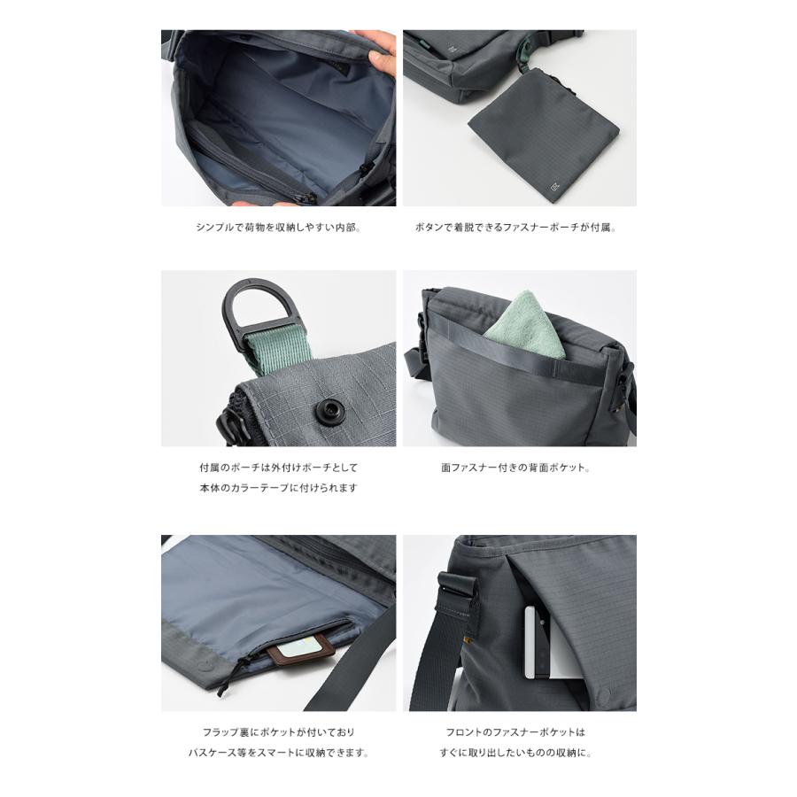 MILESTO（ミレスト） MILESTO hutte ヒュッテ メッセンジャーバッグ L
