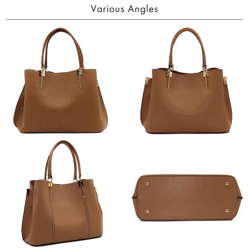 D.KELLY パンチングデザイン トートバッグ トートバッグ バッグ バック かばん 鞄 レディース 大容量 A4対応 合皮 ファスナー付き 送料無料 |  | 17