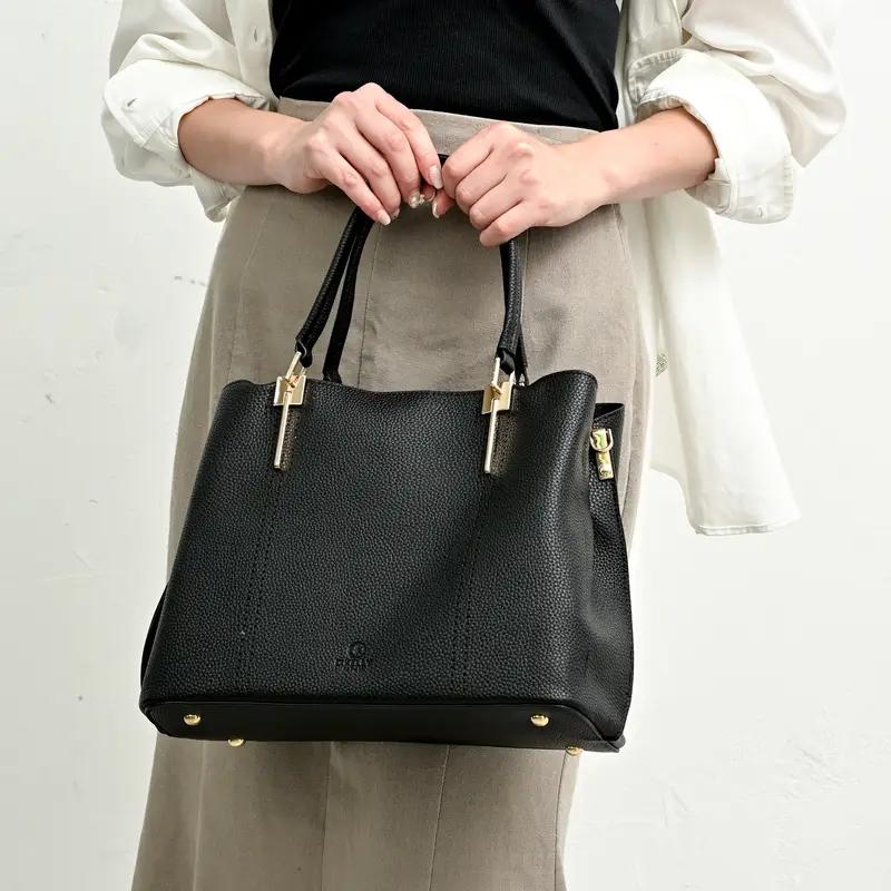 D.KELLY パンチングデザイン トートバッグ トートバッグ バッグ バック かばん 鞄 レディース 大容量 A4対応 合皮 ファスナー付き 送料無料 |  | 10