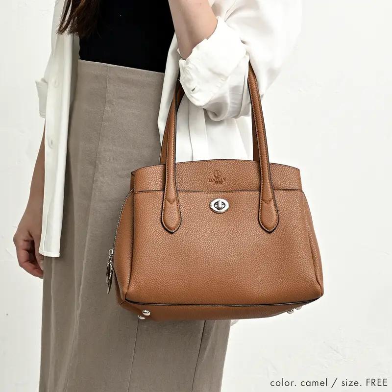 D.KELLY フロントポケット ショルダーバッグ トートバッグ ショルダーバッグ ハンドバッグ 2way バッグ バック かばん 鞄 レディース 送料無料 |  | 14