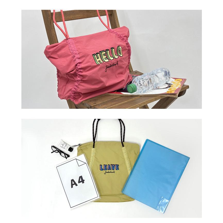 Jimbobart ジムボバート クシャットトート トートバッグ 軽量 撥水 メール便送料無料 |  | 07