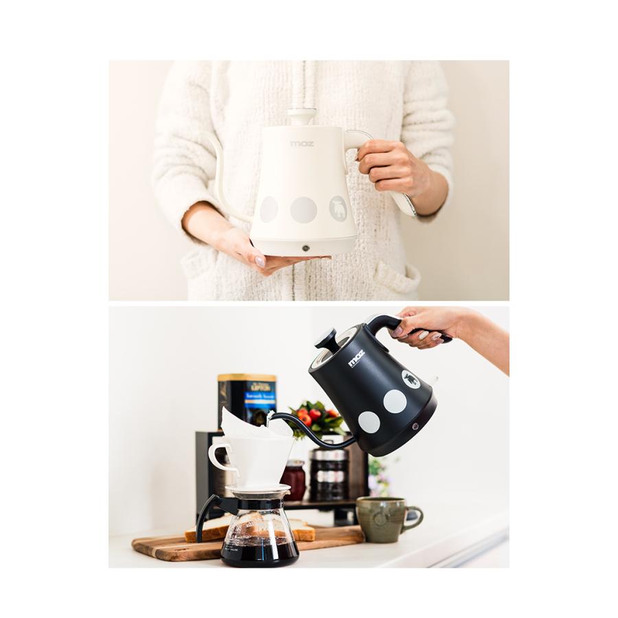 電気ケトル moz ドリップケトル おしゃれ 電気 ポット 送料無料 | moz | 02