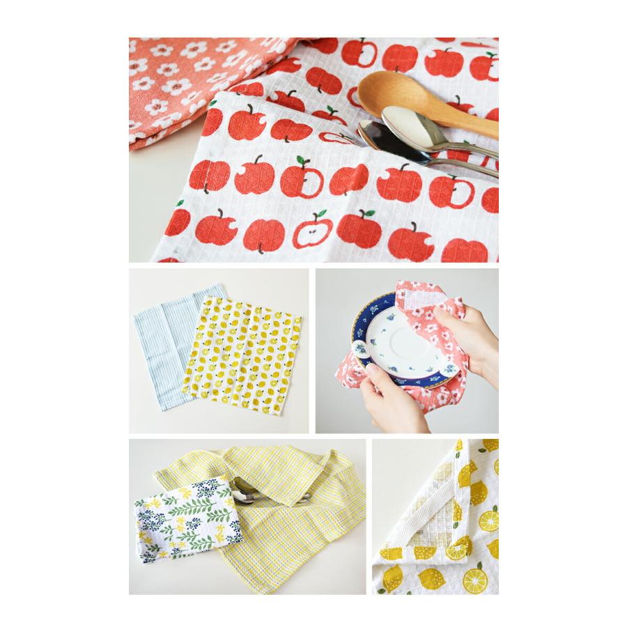 REP ディッシュクロス 2枚セット キッチンクロス カウンタークロス コットン 綿 布巾 ふきん プチギフト |  | 27
