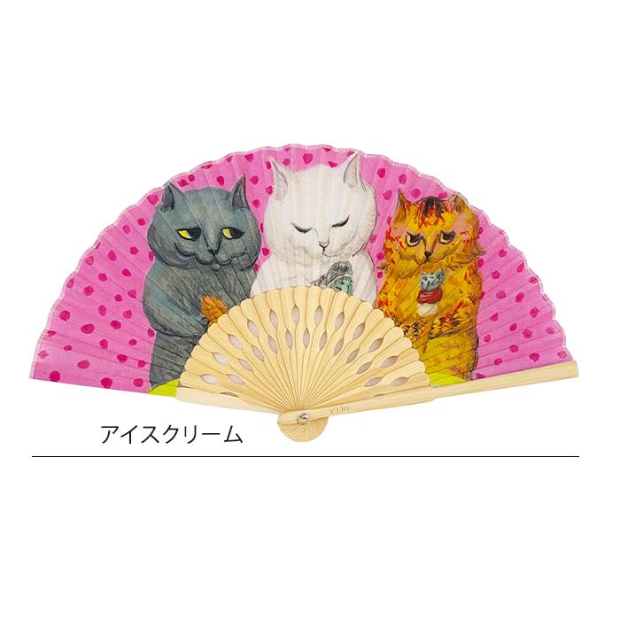 HEMING'S（ヘミングス） 扇子 RICCA カマノレイコ レディース かわいい