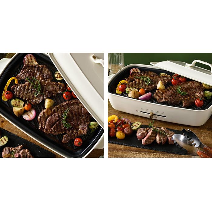 Bruno グリルプレート コンパクトホットプレート グランデサイズ用 ブルーノ オプション 送料無料 Ii Boe026grill Abloom 服飾 生活雑貨 通販 Yahoo ショッピング