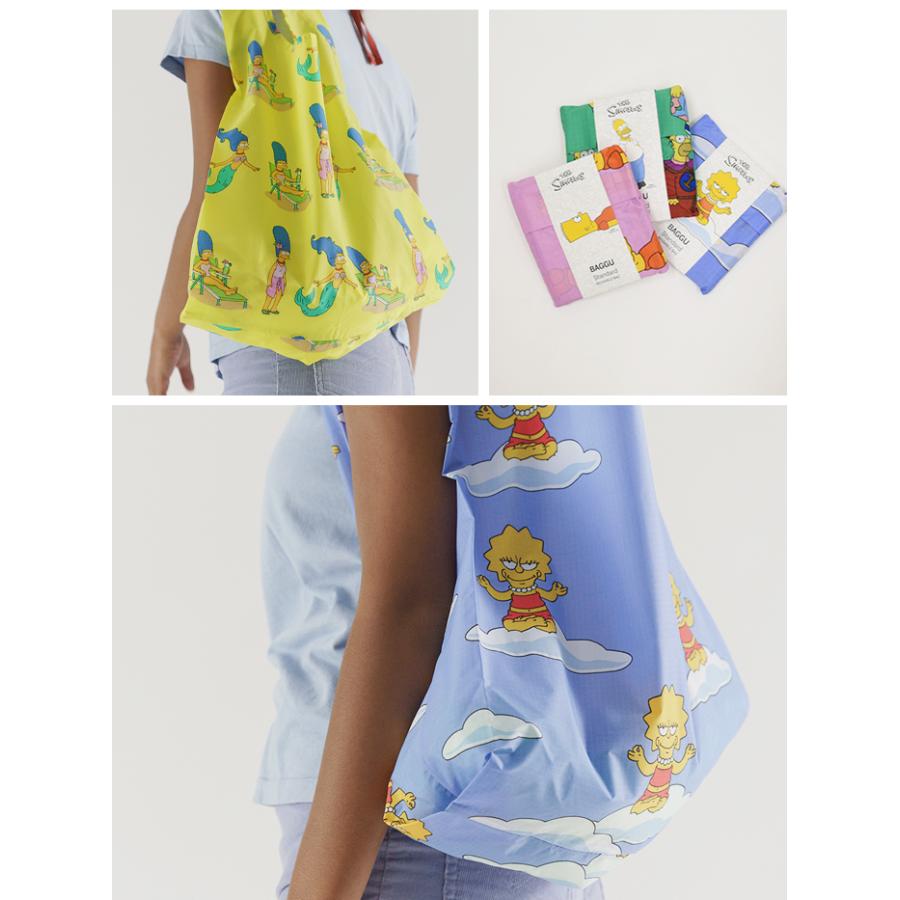 シンプソンズ　The Simpsons Baggu エコバッグ　美品 BAGGU エコバッグ バグゥ 正規品 STANDARD The Simpsons