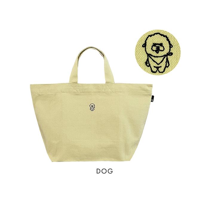 ルートート アニマル刺しゅう トートバッグ A4 キャンバスバッグ レディース メール便送料無料 | DELI | 13