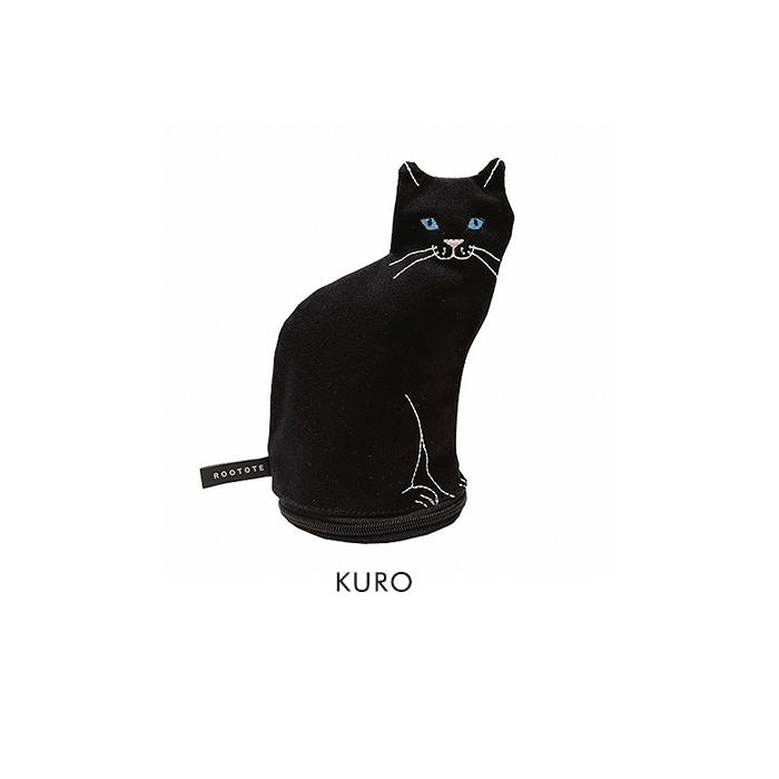 ROOTOTE ルートート オスワリネコ ミニポーチ 猫 ねこ 小物入れ 小さめ おしゃれ 自立 メール便送料無料 | ROOTOTE | 09